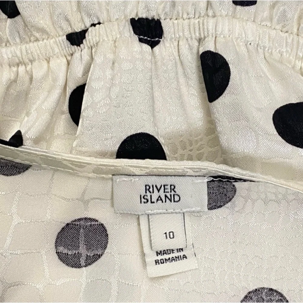 COPY - Polka Dot Satin Blouse